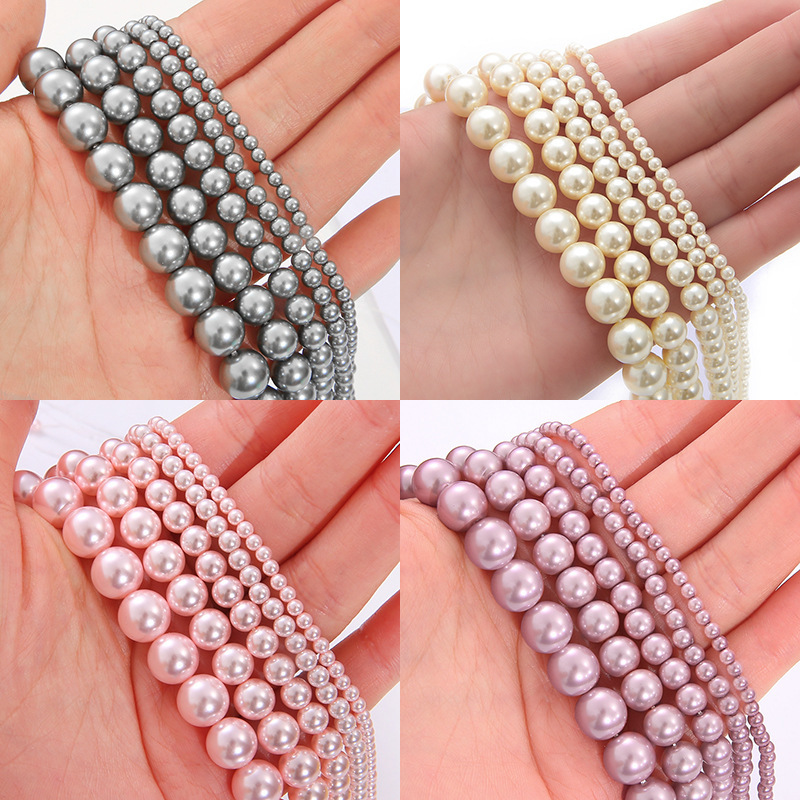 Quality glass round beads