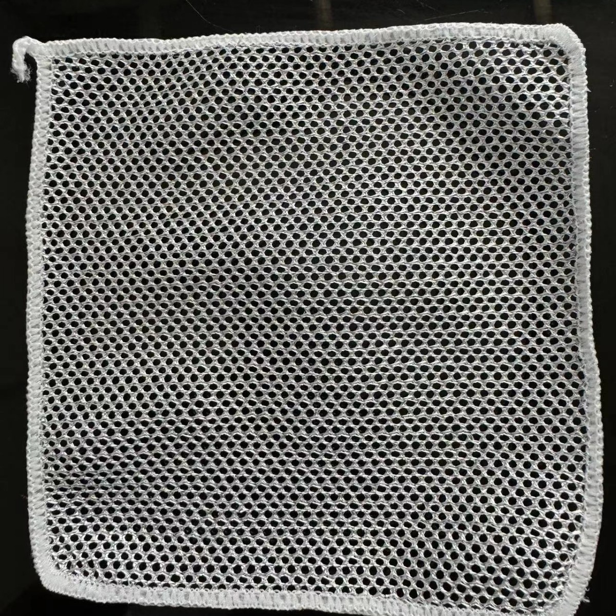 Alambre de acero plato paño limpieza metal trapo malla antiadherente aceite plata alambre trapo cocina lavavajillas olla guantes de limpieza