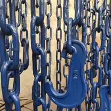 船用链条集装箱捆扎镀锌联通13*80G80链条收紧器船用配件港口外贸