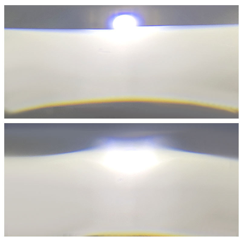 2025 nuevo BS02 LED3.0 sin pérdidas lente de luz dual iluminación delantera LED automóvil de alta potencia doble recta