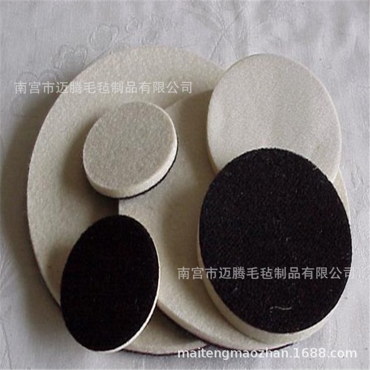 镜面抛光羊毛轮 大理石抛光毛毡轮 平面毛毡轮 125-400mm毛毡轮
