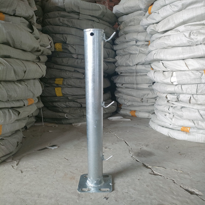 용융 아연 도금 컬럼 60cm 하이/실버