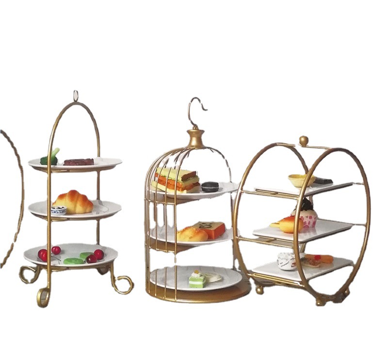European -style fruit cake pallet display shelf afternoon tea…