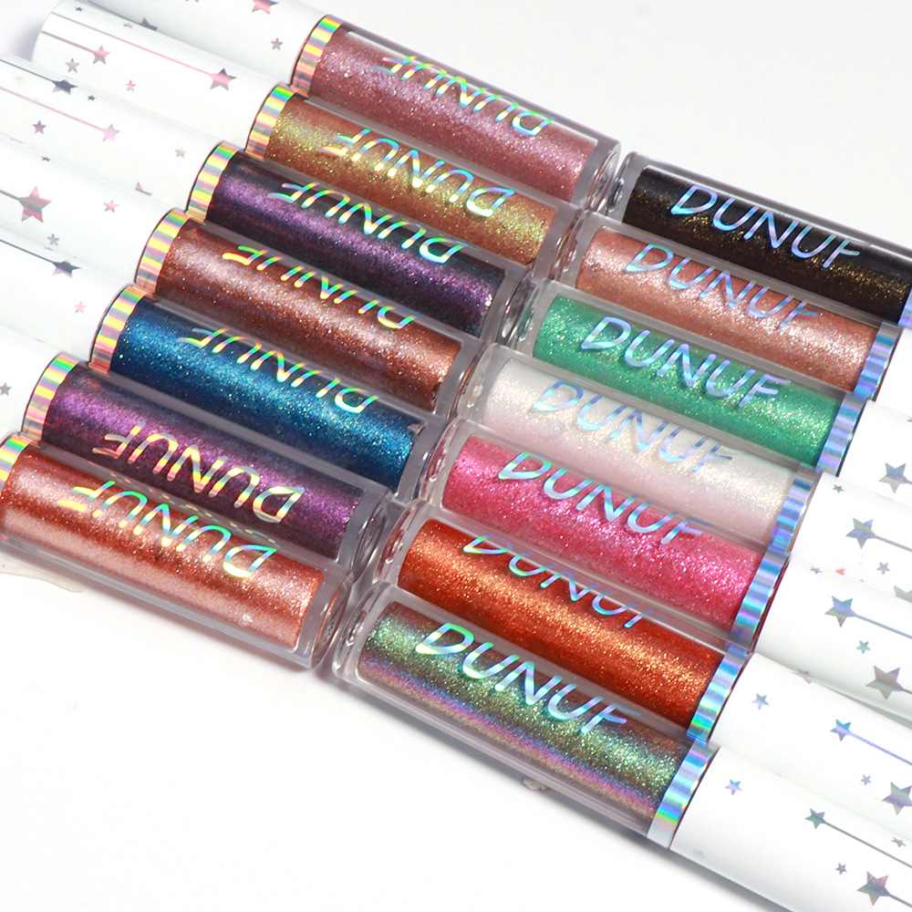 DUNUF 24-color liquid water-based eyeshadow with pearlescent long-lasting water resistance. Check it out! Disclaimer for links undefined