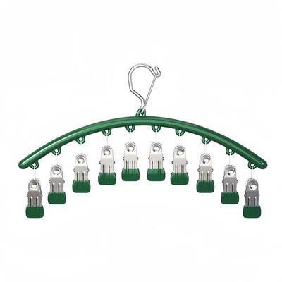 防风晾袜架不锈钢袜子夹无痕家用晾内裤衣架多功能晒衣服厂家