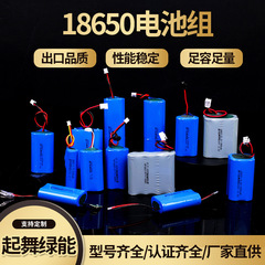 18650 リチウム電池パック、ケーブル付き、大容量エネルギー貯蔵玩具、LED ランプバッテリー、美容器具、スピーカー、充電式リチウム電池