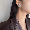 Silver needle, design universal earrings from pearl, accessory, 925 sample silver, trend of season, internet celebrity, wholesale