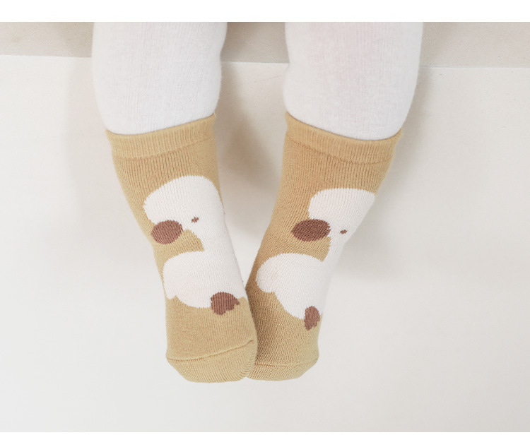 Enfants Unisexe Mignon Ours Coton Crew Socks 1 Pièce display picture 3