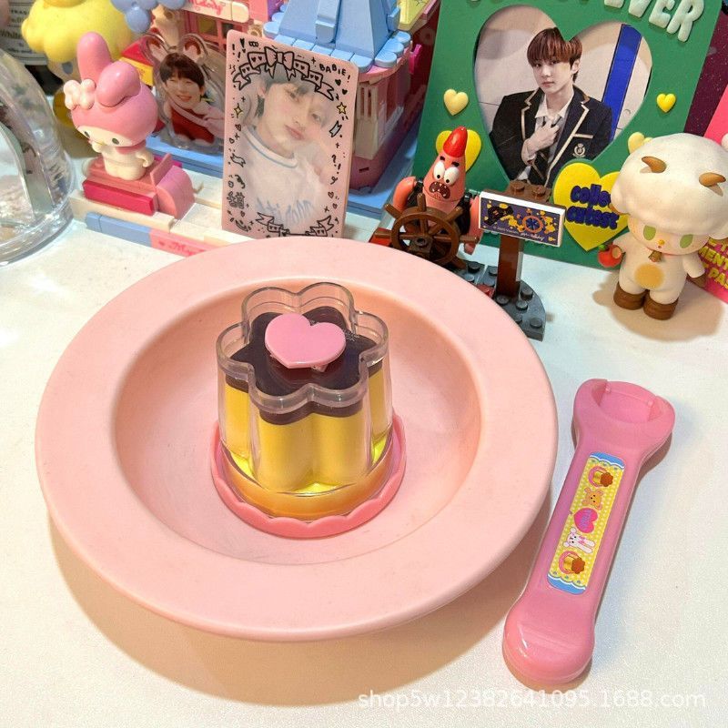 子供用ままごとゼリーストロベリープディングセット食品給餌おもちゃ日本ミルプディング装飾品|undefined