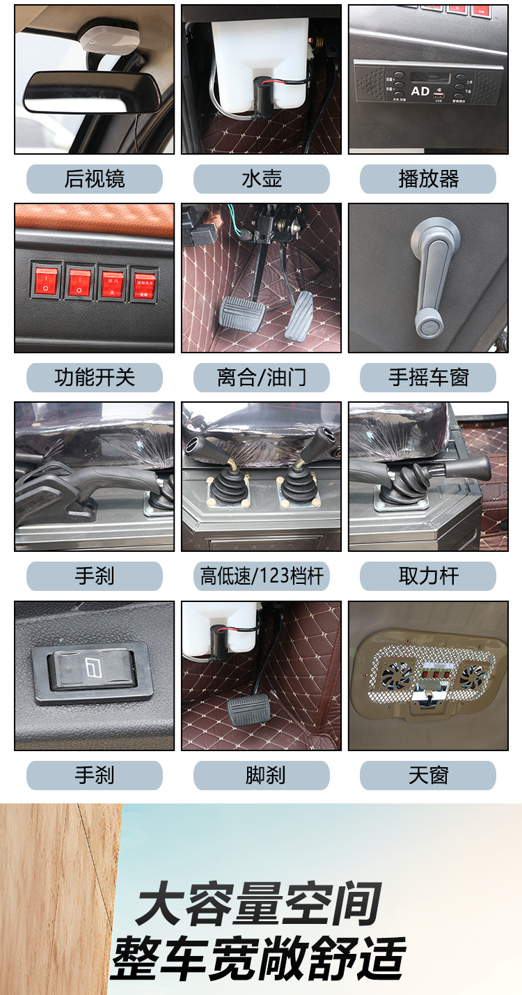 Best-Selling Three-Wheeled Fuel-Powered Dump Motorcycle for Home Use, Freight, and Agricultural Purposes with Zongshen Power Gasoline Engine