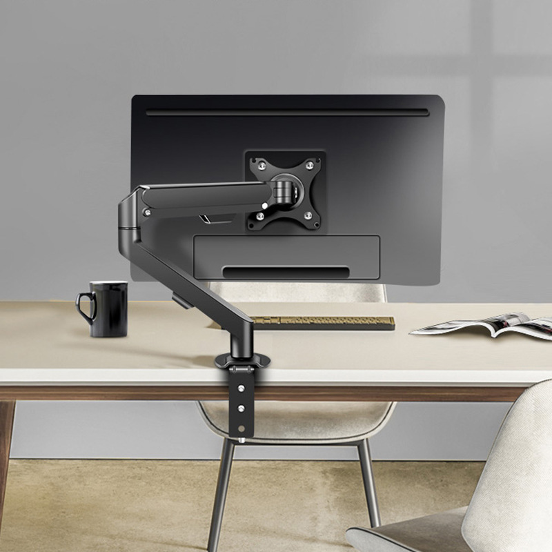 Jianleji computer display screen bracket mechanical arm display cantilever can lift punch-free desktop base