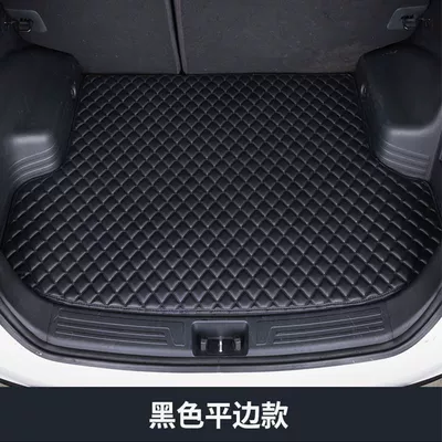Trunk Mat Toyota Corolla Sharp - flat-edge-model-black-black-line-thickened-and-wear-resistant-corolla-rui-22-23-fuel