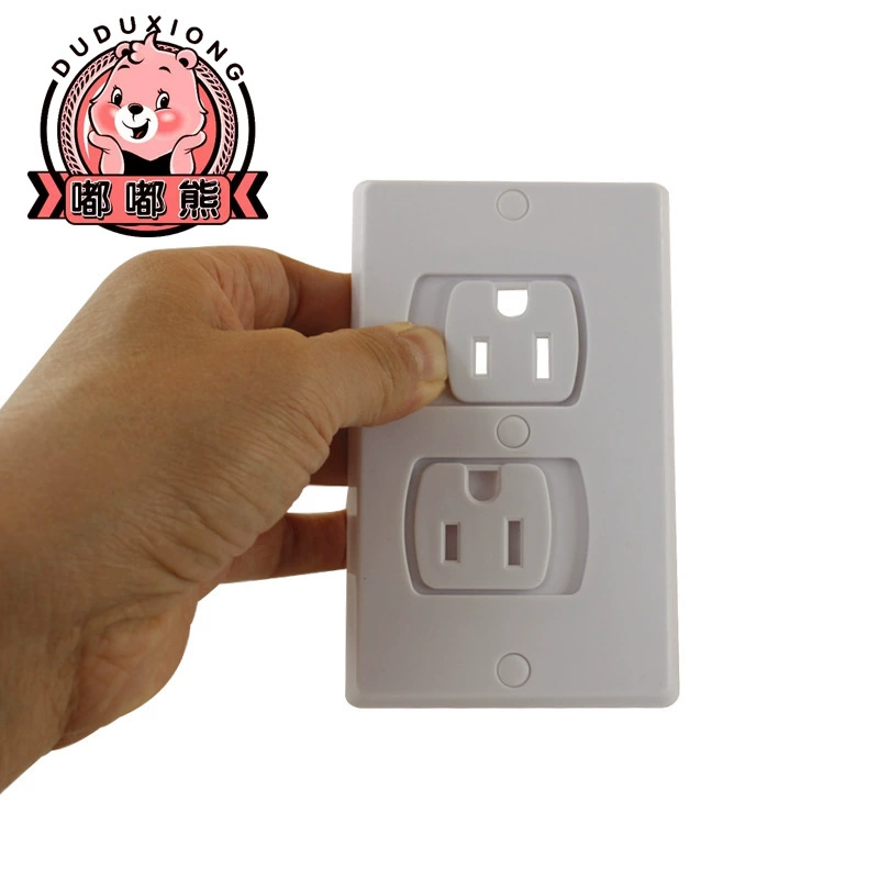 Dudu Bear Безопасность детей Защита американского стандарта Крышка розетки Крышка панели благоустройства американской настенной розетки