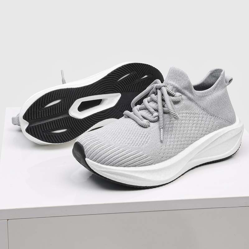 Zapatillas de Running de Malla Transpirable para Pareja de Malla Textil y Caucho, Transpirable, para Verano y Deportes