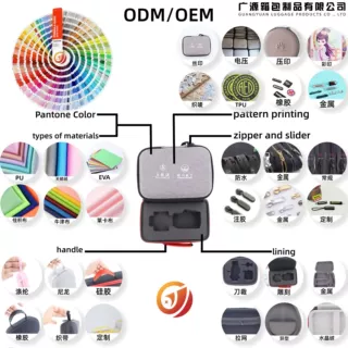EVA收纳定做加工耳机数据线包装盒拉链盒数码工具eva定制包便携