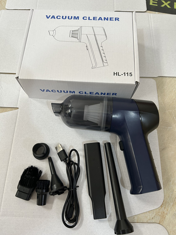 Cross-border car vacuum cleaner wireless handheld charging portable dust collector car home dual-use large suction cleaning dust blower