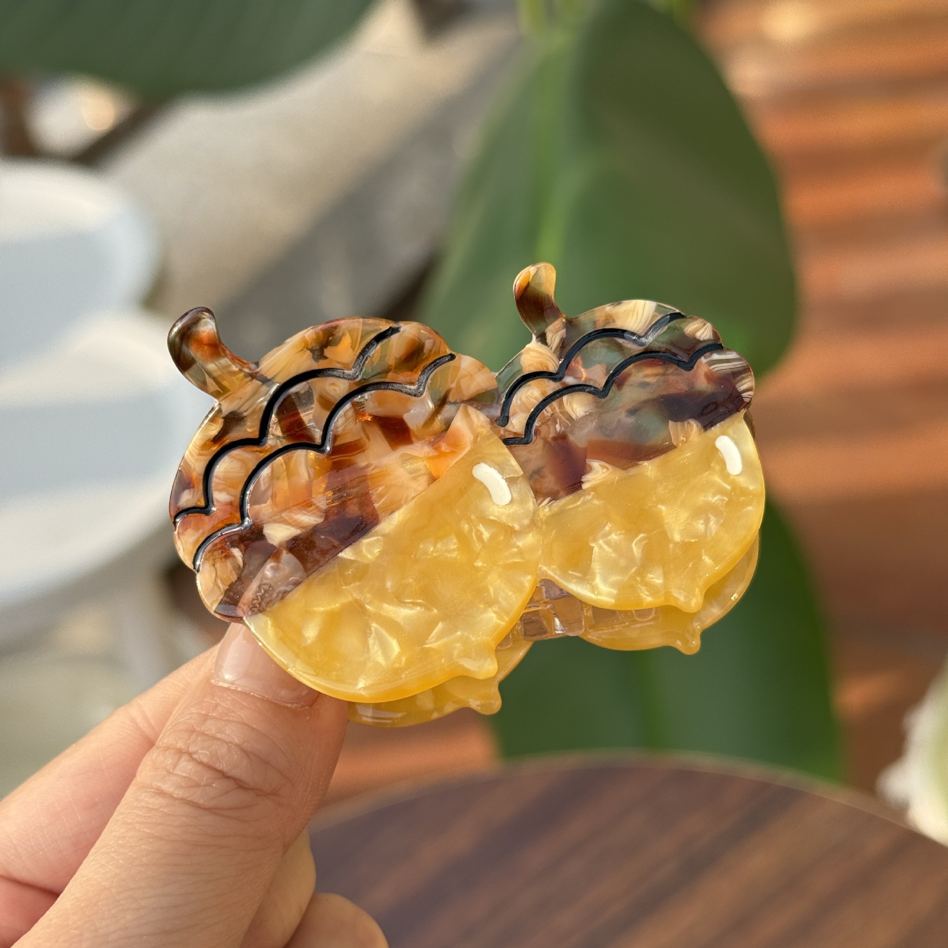 55g Weight Hair Claws Hair Accessories Type 1 Piece Quantity Casual, Daily Occasion Acetic acid sheets Material Durian, Strawberry Pattern All Seasons Season Women's Gender Cute Style Cute Women's Durian Strawberry Acetic Acid Sheets Hair Claws 7