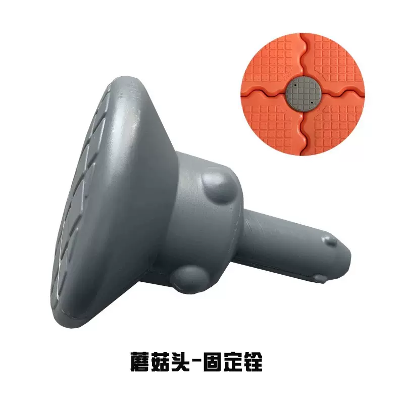 厂家供应水上码头浮桥配件浮台链接蘑菇头水上平台搭建连接配件