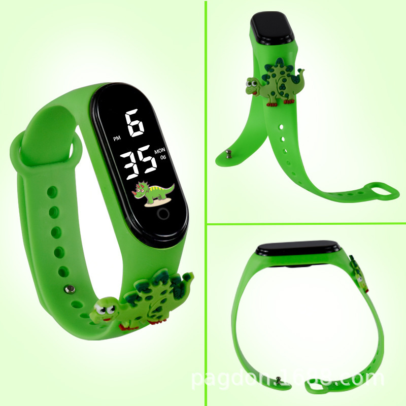 Men Women LED dinosaur doll watch touch screen sports fitness fashion multicolor men women sports hand