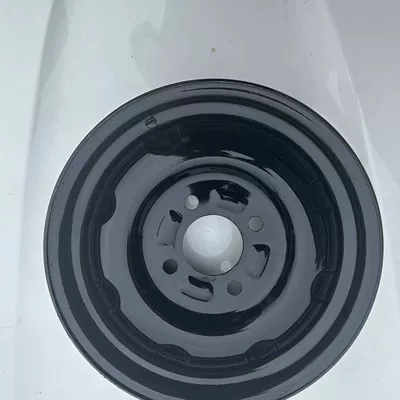 Tricycle motorcycle hub 375/400-12: Motorcycle wheel hub - 350400450-10-vacuum-rear-wheel-black