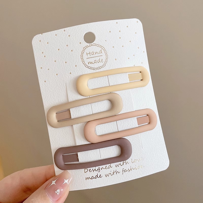 Pinza bb de color dopamina para niños cabello roto estrella de cinco puntas horquilla para niñas que no lastima el cabello, pinza para el cabello con flequillo para bebés, accesorios para el cabello lindos