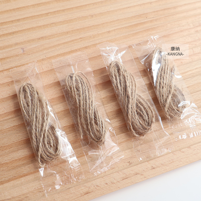 新型の小さい株の麻縄の工芸品の包装の縄DIY装飾の服装の吊り札の補助材料は縄を掛けて工場の卸売りを引き出します。|undefined