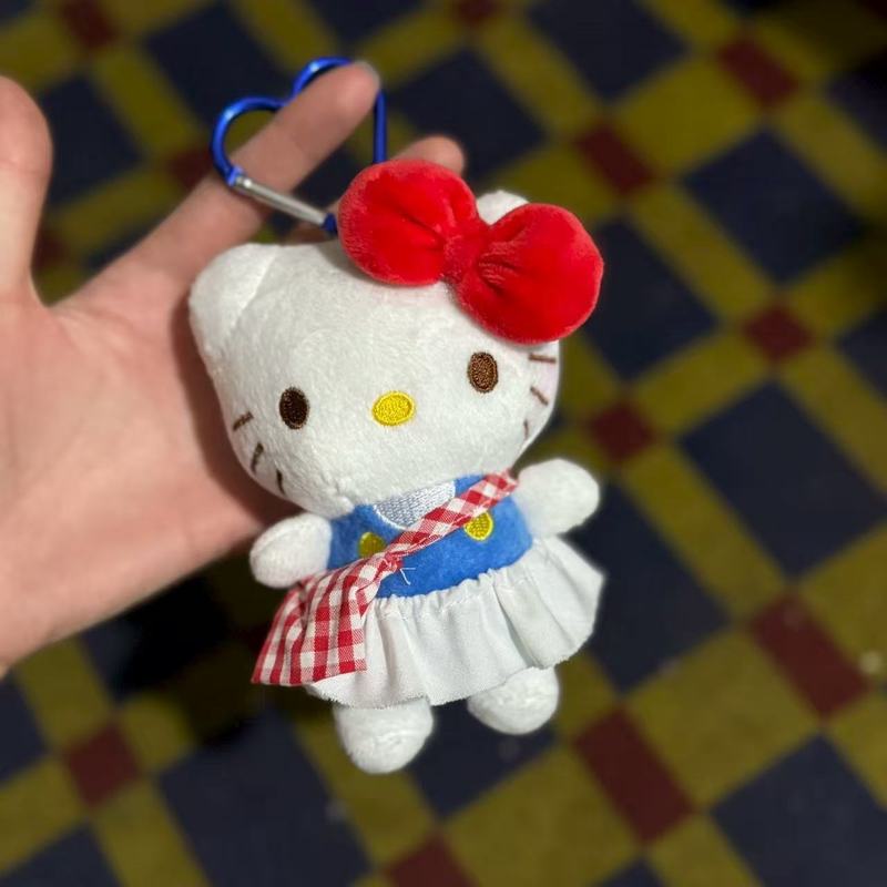 かわいいアニメハワイ水泳圏Kittyぬいぐるみストラップkt猫かばん掛けキーホルダープレゼント|undefined