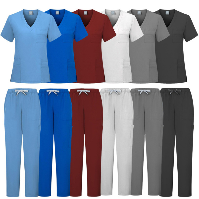 Operating Room Medical Uniform Scrubs Hospital Work Beauty suit Female Dental Nurse suit Jogger Work Clothes