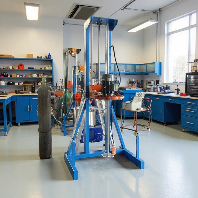 Поставка горячего расплава клея высокоскоростной диспергатор машина Электрический подъемный смеситель AB клей смешивает ведро