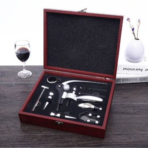 Wooden box, bottle stopper, 2 pieces