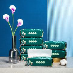 Women's pure cotton disposable face towel, facial cleansing towel, beauty salon pull-out soft cotton towel, thickened dry and wet dual-use