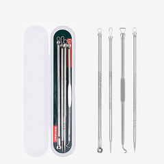 Acne Needle Blackhead Needle Closed Needle Single-Use Pinning Device for Popping Acne, Beauty Salon Exclusive Set Acne Treatment Quad Set