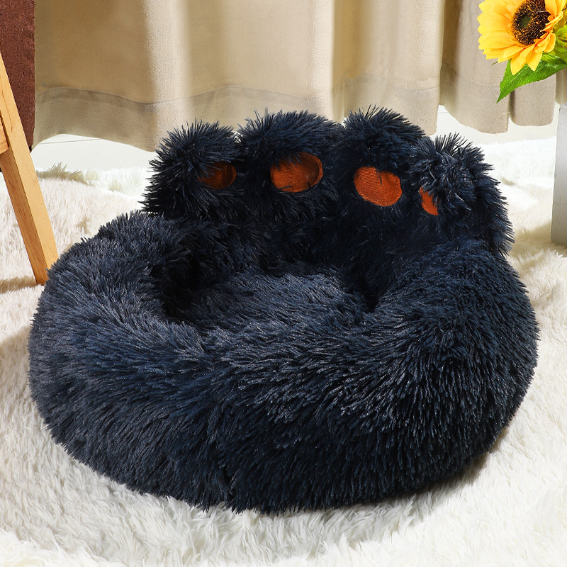 Nido de gato de peluche