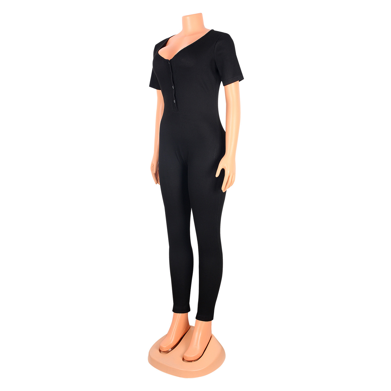 Women's One-shoulder Romper For Summer Elegant Style_voghion.com