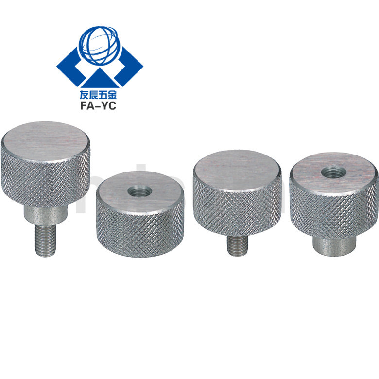 网纹旋钮 不锈钢把手HAX61/62/66-M3/4/5-L6/10/16/20