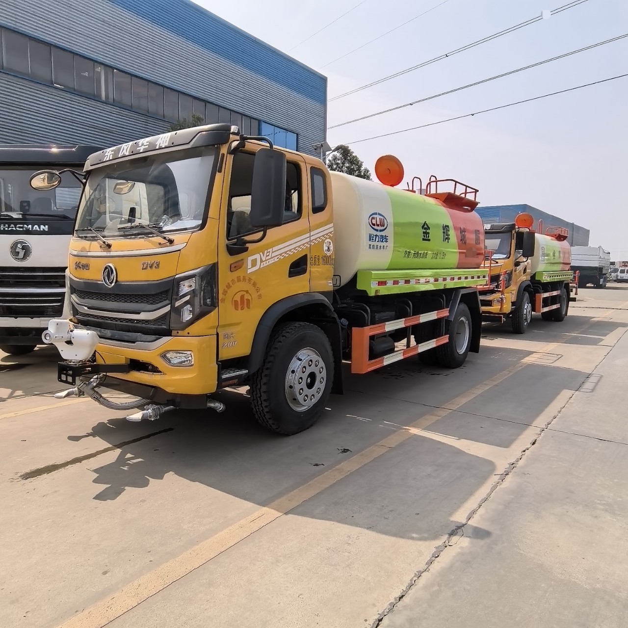 Export-Type 5-Cubic-Meter, 8-Cubic-Meter, 12-Cubic-Meter, 15-Cubic-Meter, 20-Cubic-Meter, 22-Cubic-Meter, 25-Cubic-Meter Engineering Sprinkler Trucks with Shipping Included, Direct Sales from the Manu
