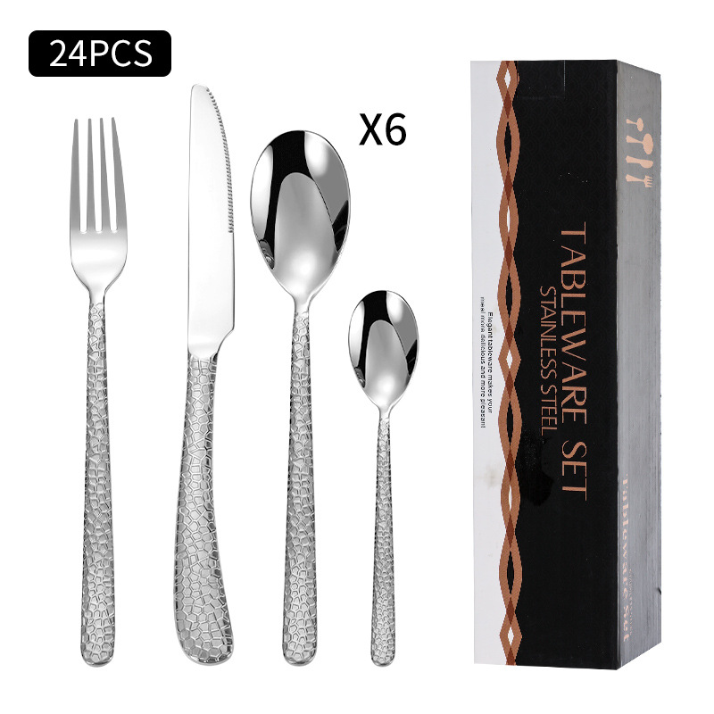 Plata 24PCs (caja negra)