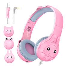 耳機工廠S31頭戴式耳機網課學習兒童耳機女生可愛DIY有線耳機耳麥
