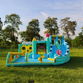 淘气堡;组合滑梯