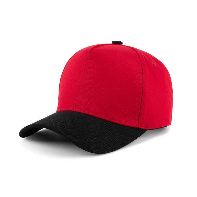 XD algodón puro gran rojo y negro (tela) techo duro