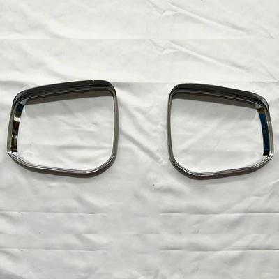 Suitable for Toyota 26 Models Rav4 Wildlander Rearview Mirror Rain Shield Modification Abs Patch Rearview Mirror Rain Eyebrow (Şüşə kənarı xromları/moldingləri) - electroplating