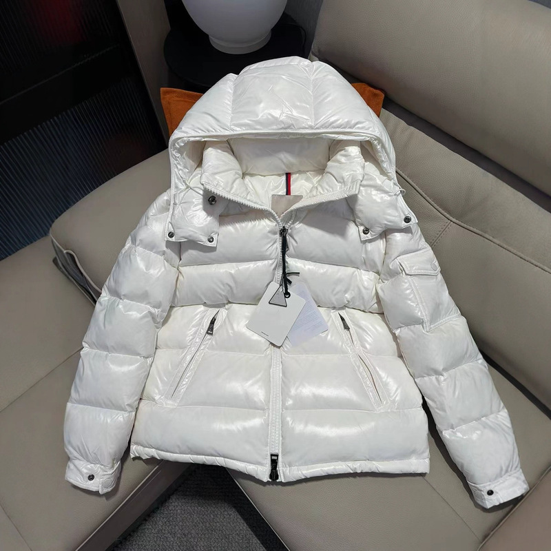 High Version Matte Maya Women's down Jacket Thickened Warm Versatile Short Hooded Coat