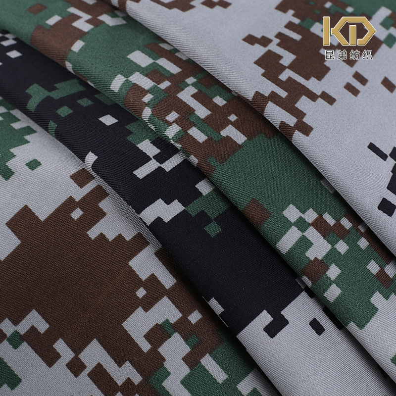 Camouflage Fabric Thickened Digital Camouflage Cloth Camouflage Pants Workwear Tablecloth Table Cover Chair Cover Outdoor Clothing Digital Printing