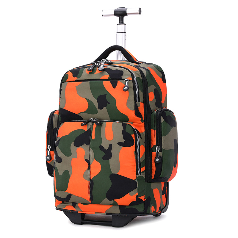 Mochila de una sola pieza de la carretilla de la entrega para los estudiantes de la escuela primaria y secundaria que suben las escaleras Muchachas de los muchachos de la capacidad grande 8-16 años los estudiantes de la escuela secundaria