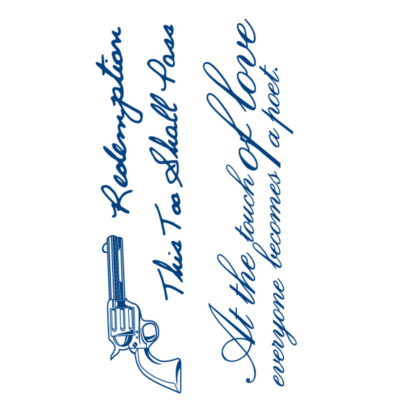 ジュースの紋章はネットの赤い紋章を貼って15日間の現物の卸売りの草本の植物の半永久の刺青のシールを持続します。