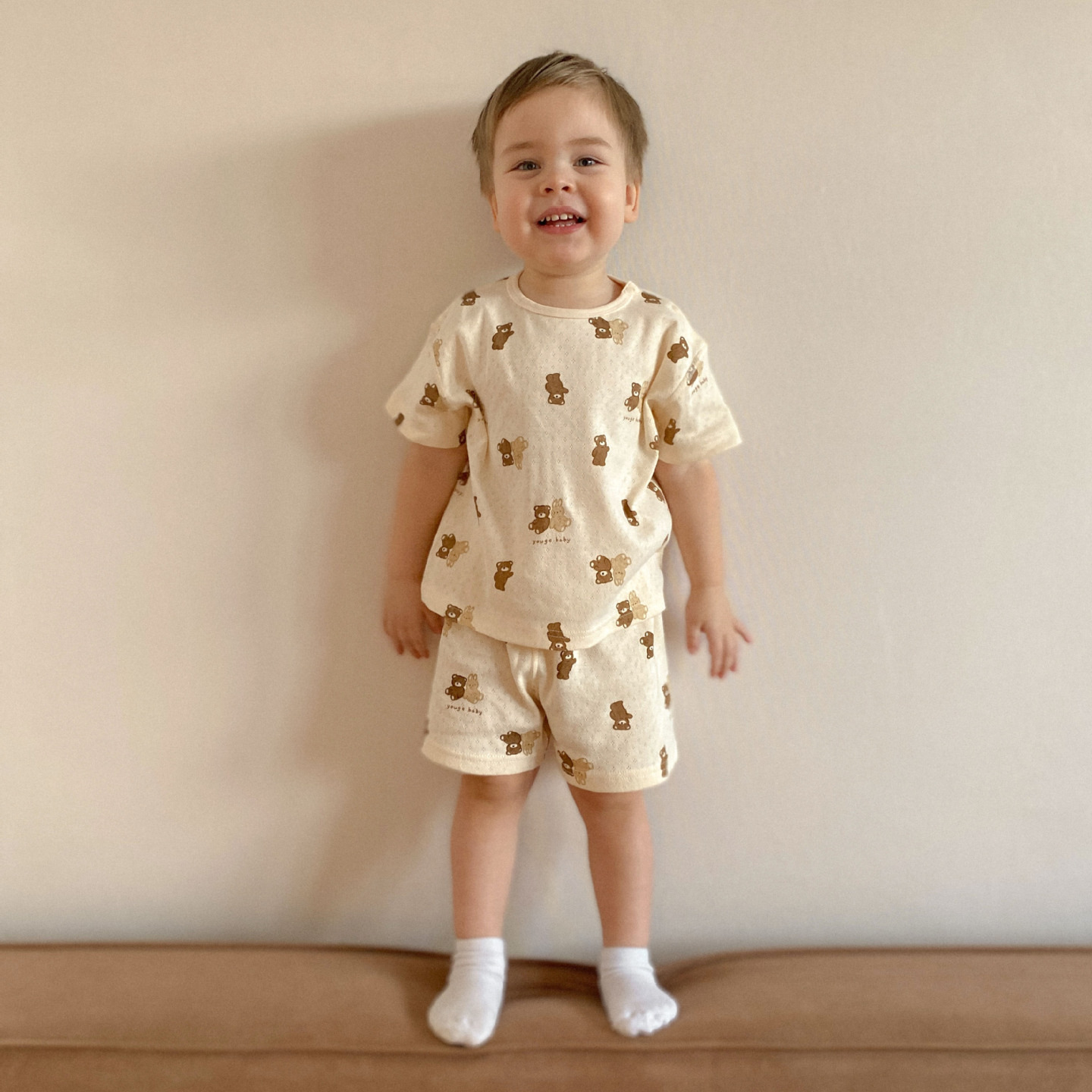 Korean Style Children's Home Clothes Set, Pure Cotton Girls' Pajamas, Summer Breathable Clothing, Children's Clothing, Summer Thin Style, Cross-Border Logistics