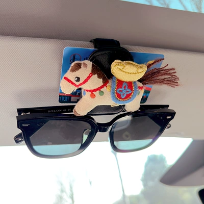 Glasses Holder Car Sun | Car Glasses Clip/Bill Clip