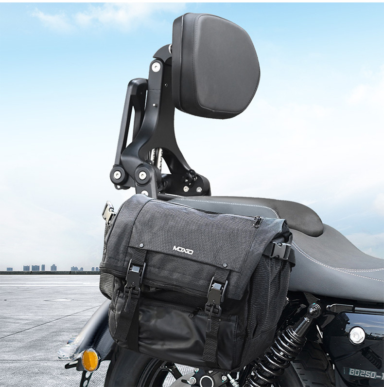 Suitable for Benda Graystone 250Cvt Folding Backrest Telescopic Motorcycle Folding Backrest Driver Passenger Backrest