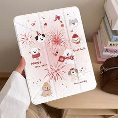 iPadY折平板保护壳卡通可爱适用于Air11M3/A16/10th/Air1/2/4/5th