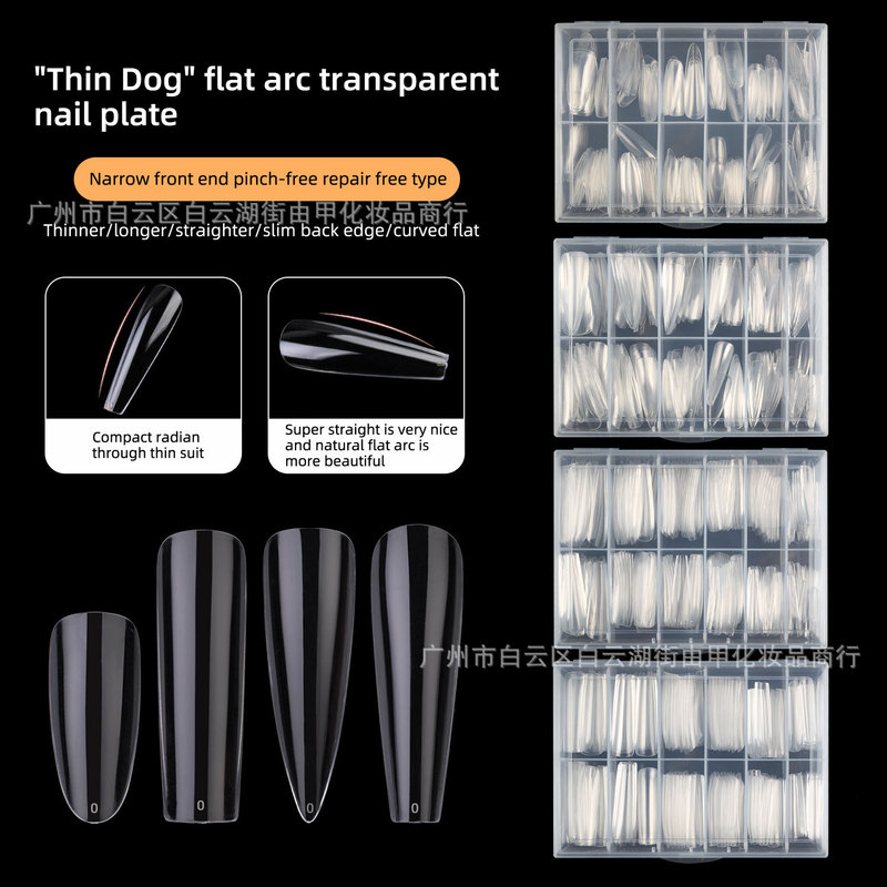 Nails Cross-border Super Long Nail Fake Nail Patch Extra Long Transparent Fine Dog Full Sticker Blank Box Denim Wholesale Nails Cross-border Super Long Nail Fake Nail Patch Extra Long Transparent Fine Dog Full Sticker Blank Box Denim Wholesale
